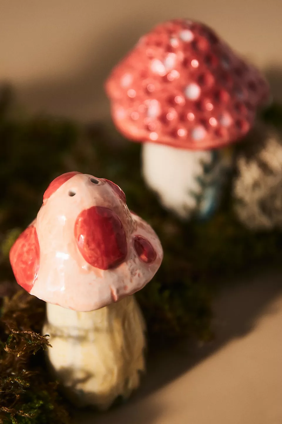 Nathalie Lete Salt & Pepper Shakers Mushroom