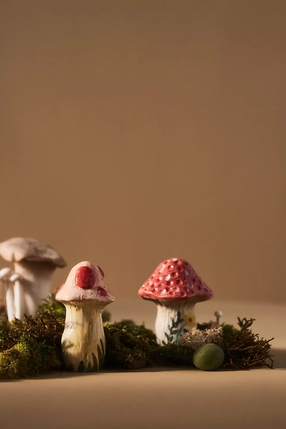 Nathalie Lete Salt & Pepper Shakers Mushroom