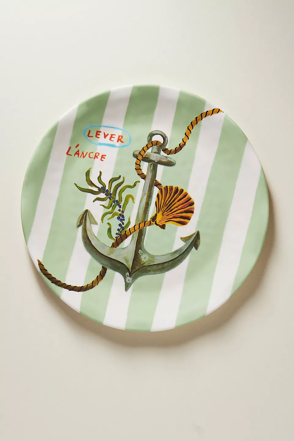 Nathalie Lete The Sea Side Plate - Green