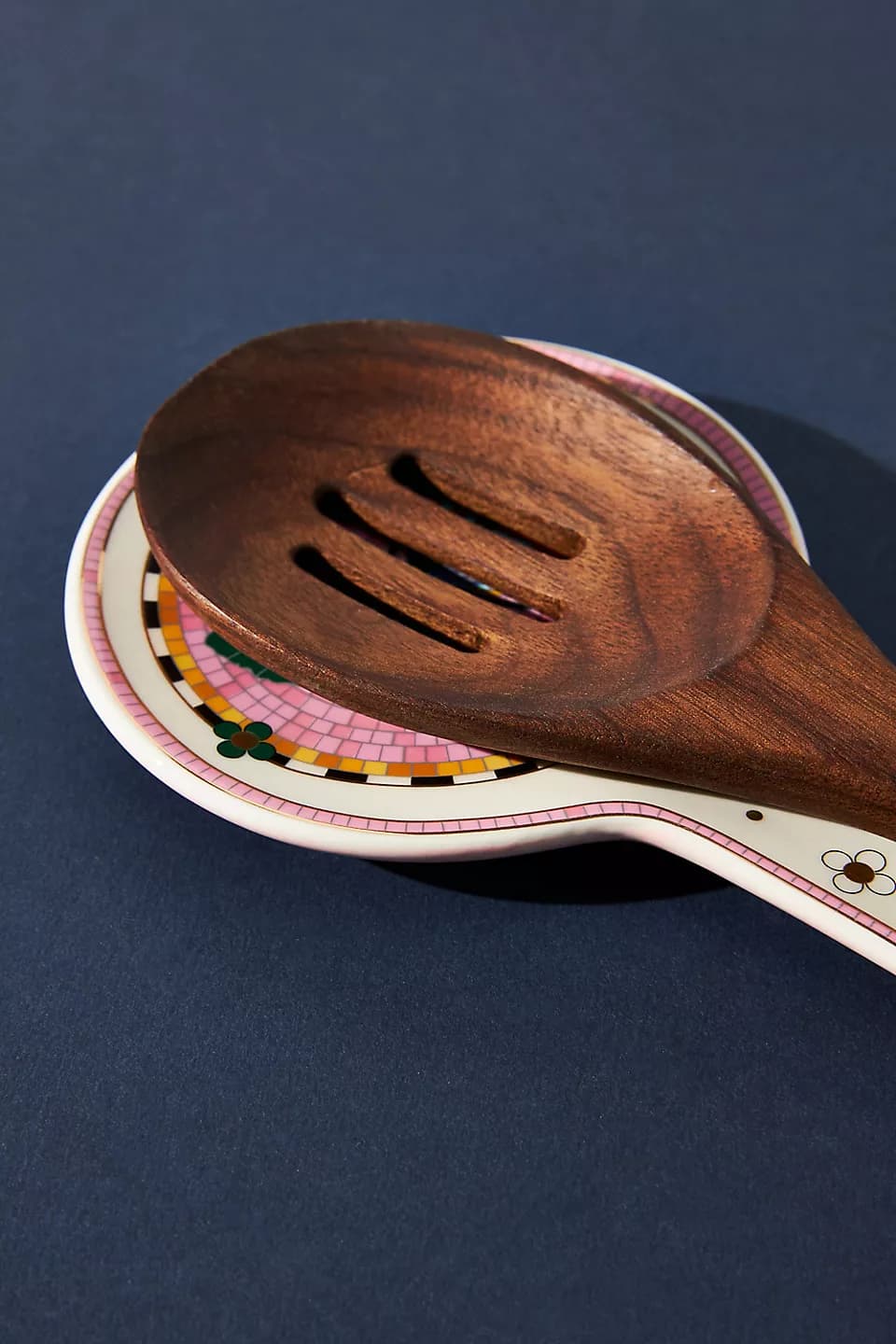 Bistro Garden Tile Butterfly Spoon rest
