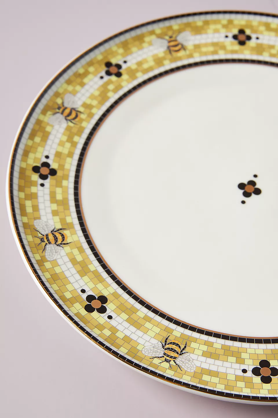 Bistro Garden Tile Bubblebee Dinner plate