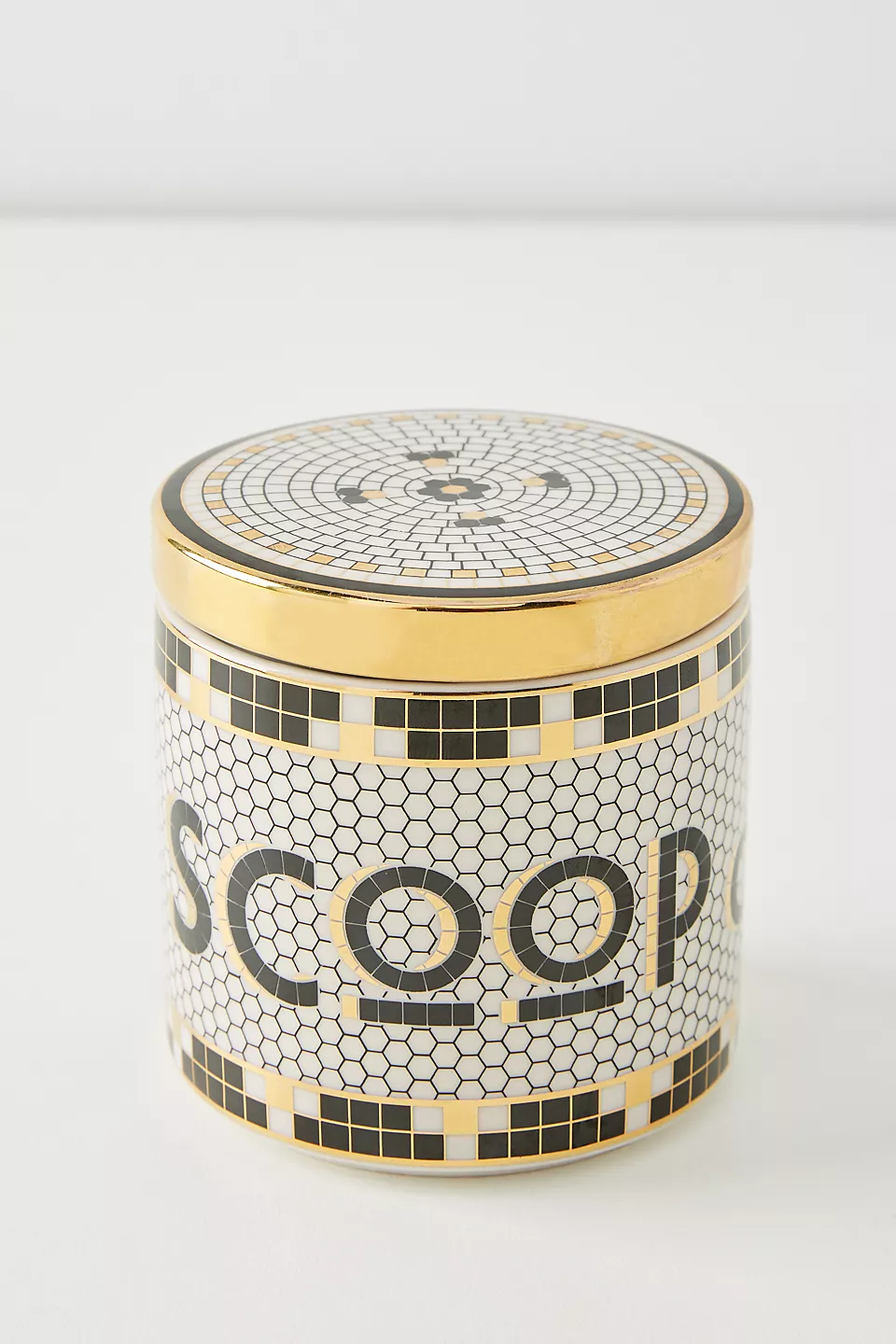Bistro tile Scoop Canister