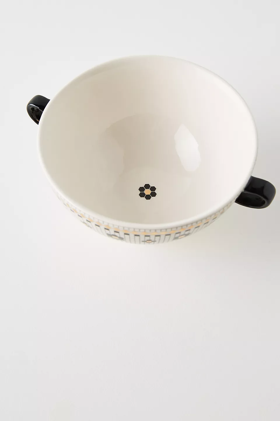 Bistro Tile Two Handle Bowl