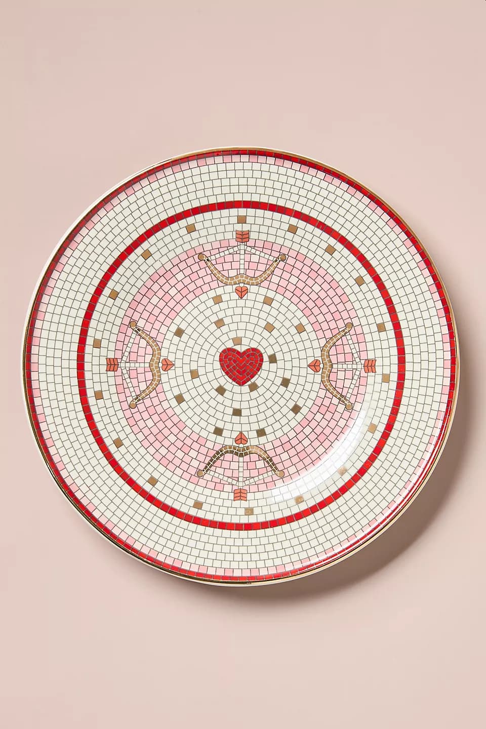 Valentine Bistro Tile Dessert Plate