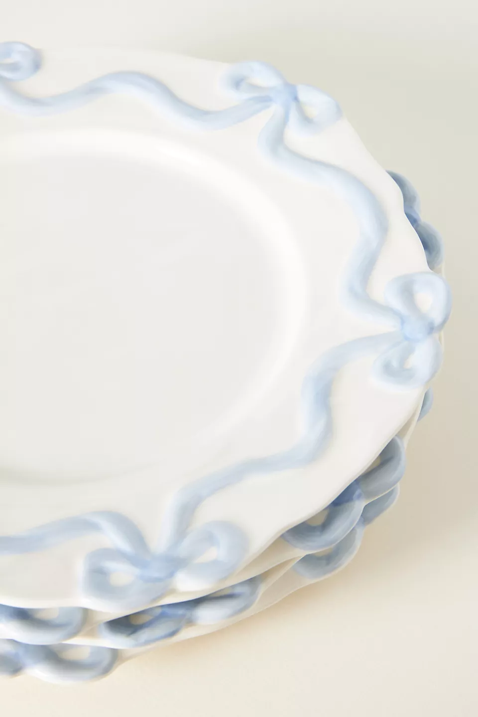 Benedita Bow Dinner Plates Sky
