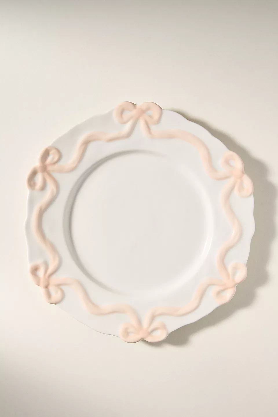 Benedita Bow Side Plate - Pink