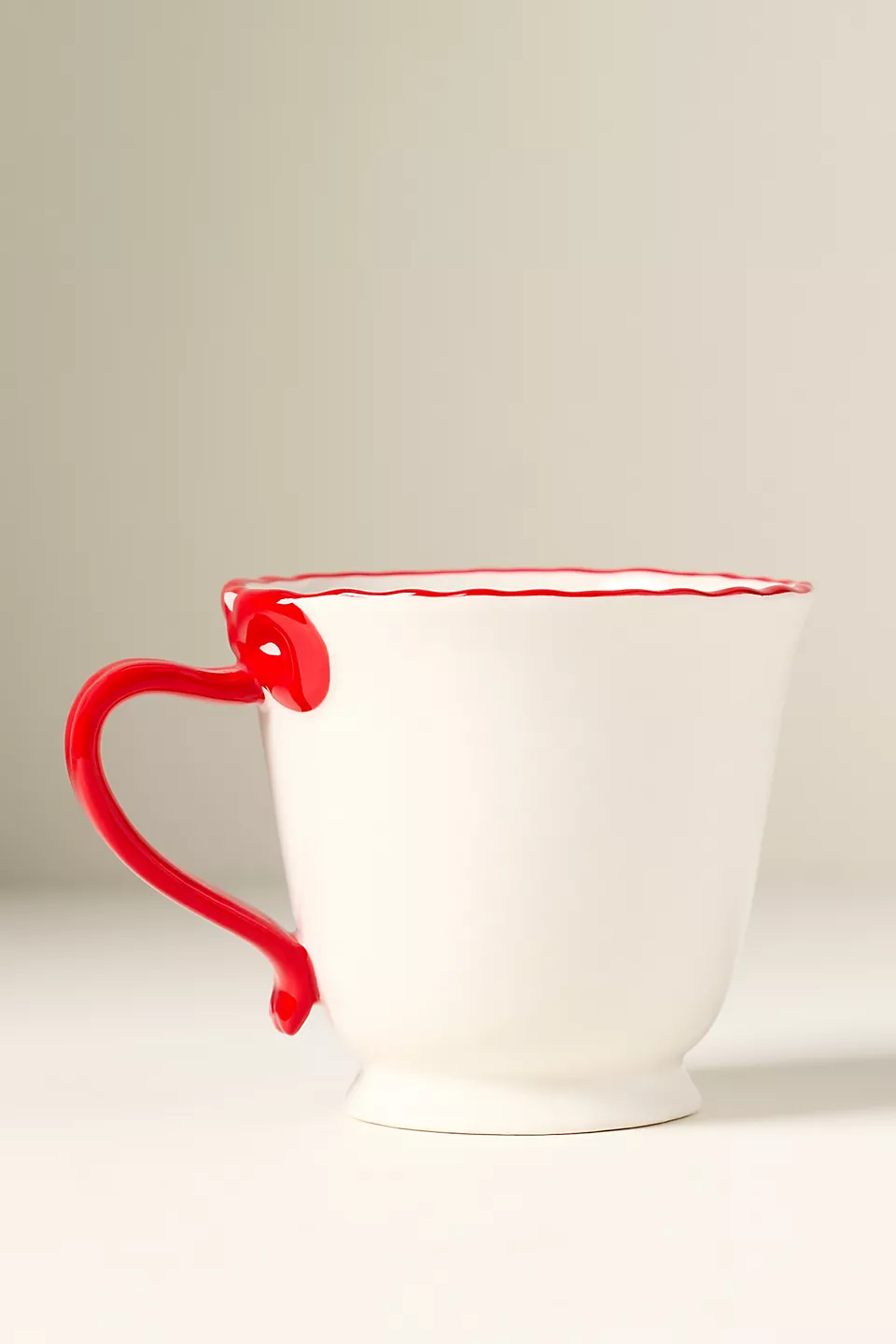 Benedita Bow Mug - Red