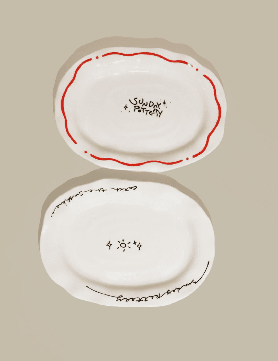 Sunny Mini Plate - Black