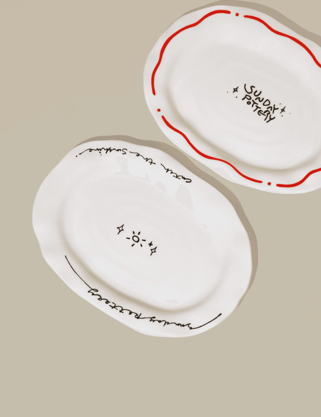 Sunny Mini Plate - Black