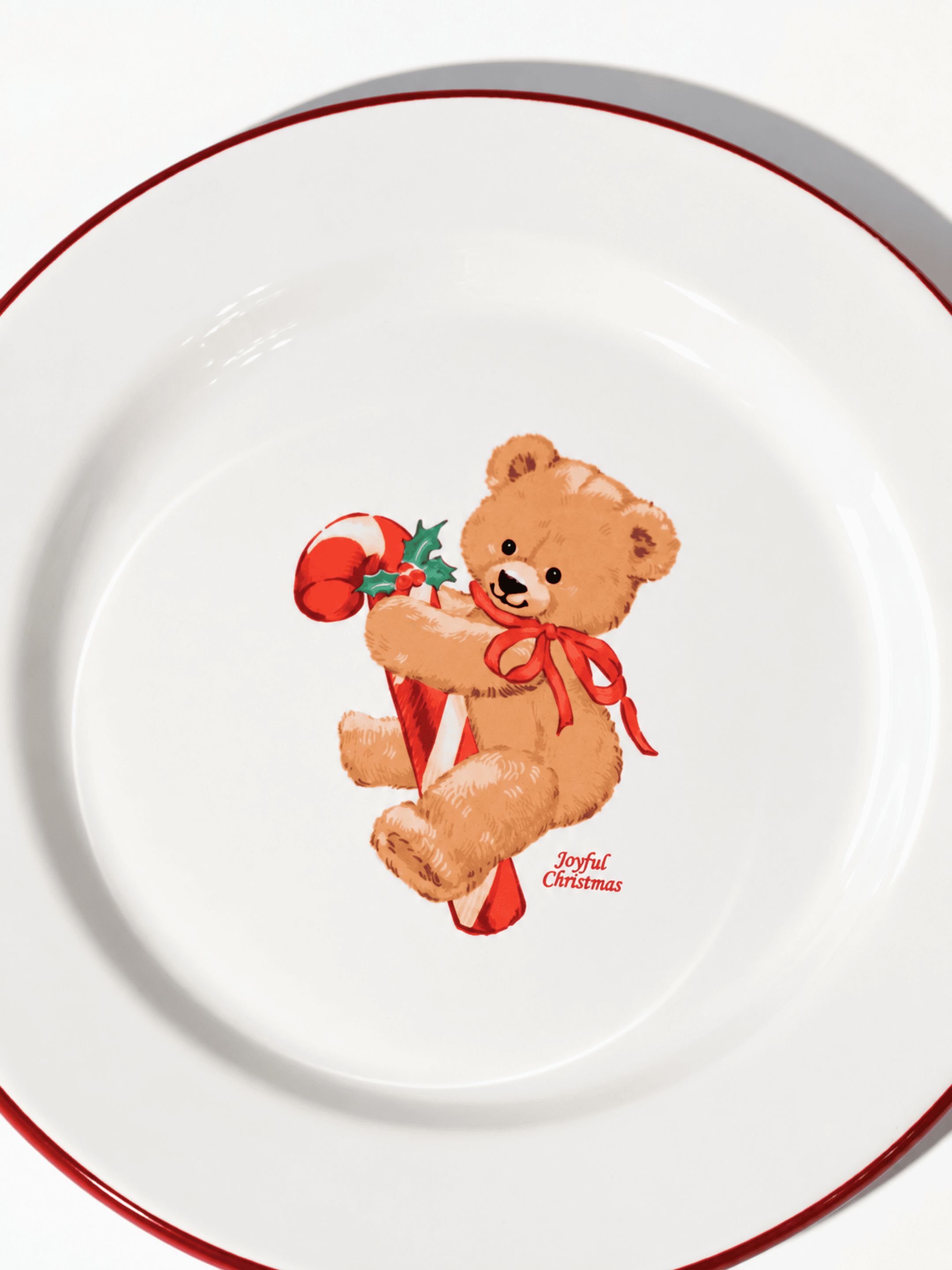 Merry Bear - Side Enamel Plate 