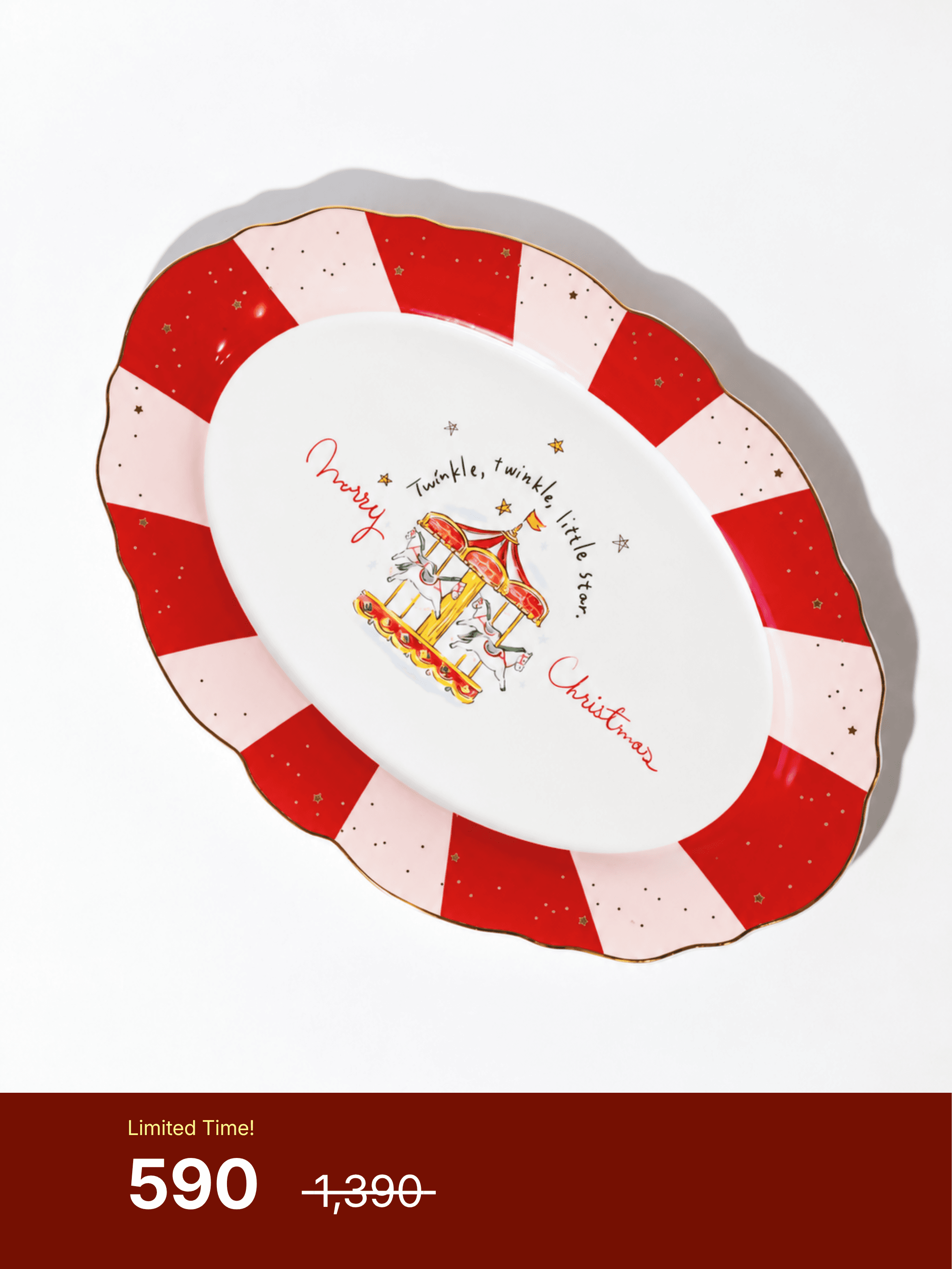 Winter Carnival - Platter (Defect Item)