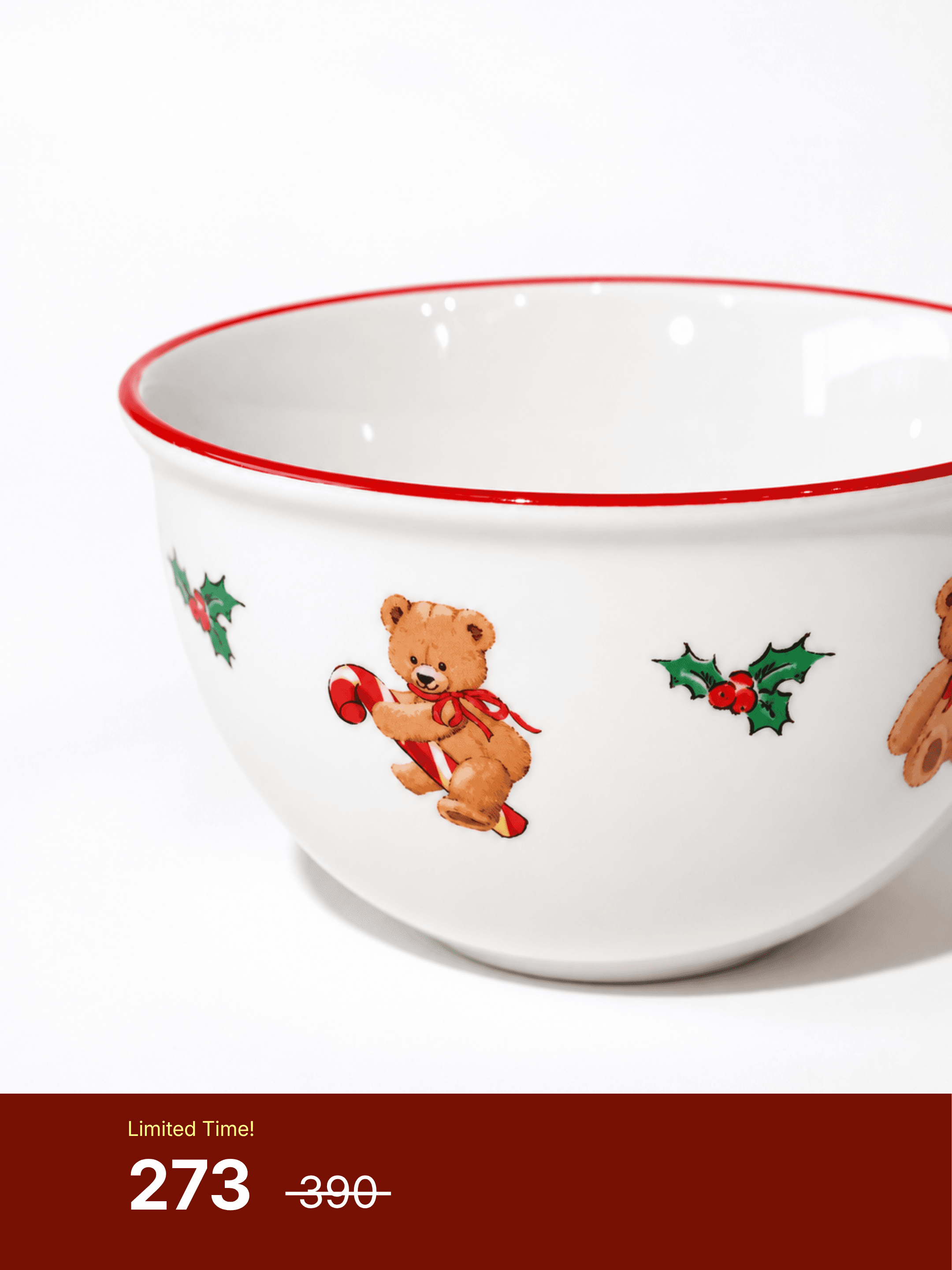 Merry Bear - Small Bowl