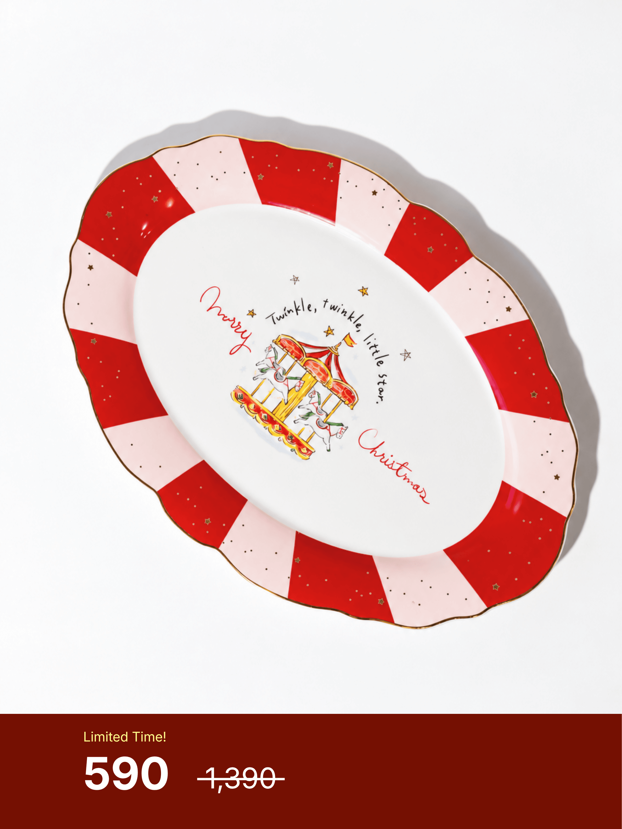 Winter Carnival - Platter (Defect Item)