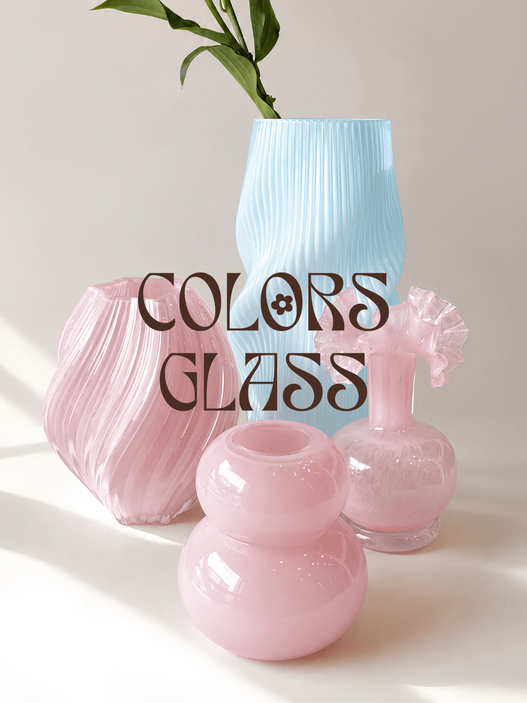 Summer Glass Vase