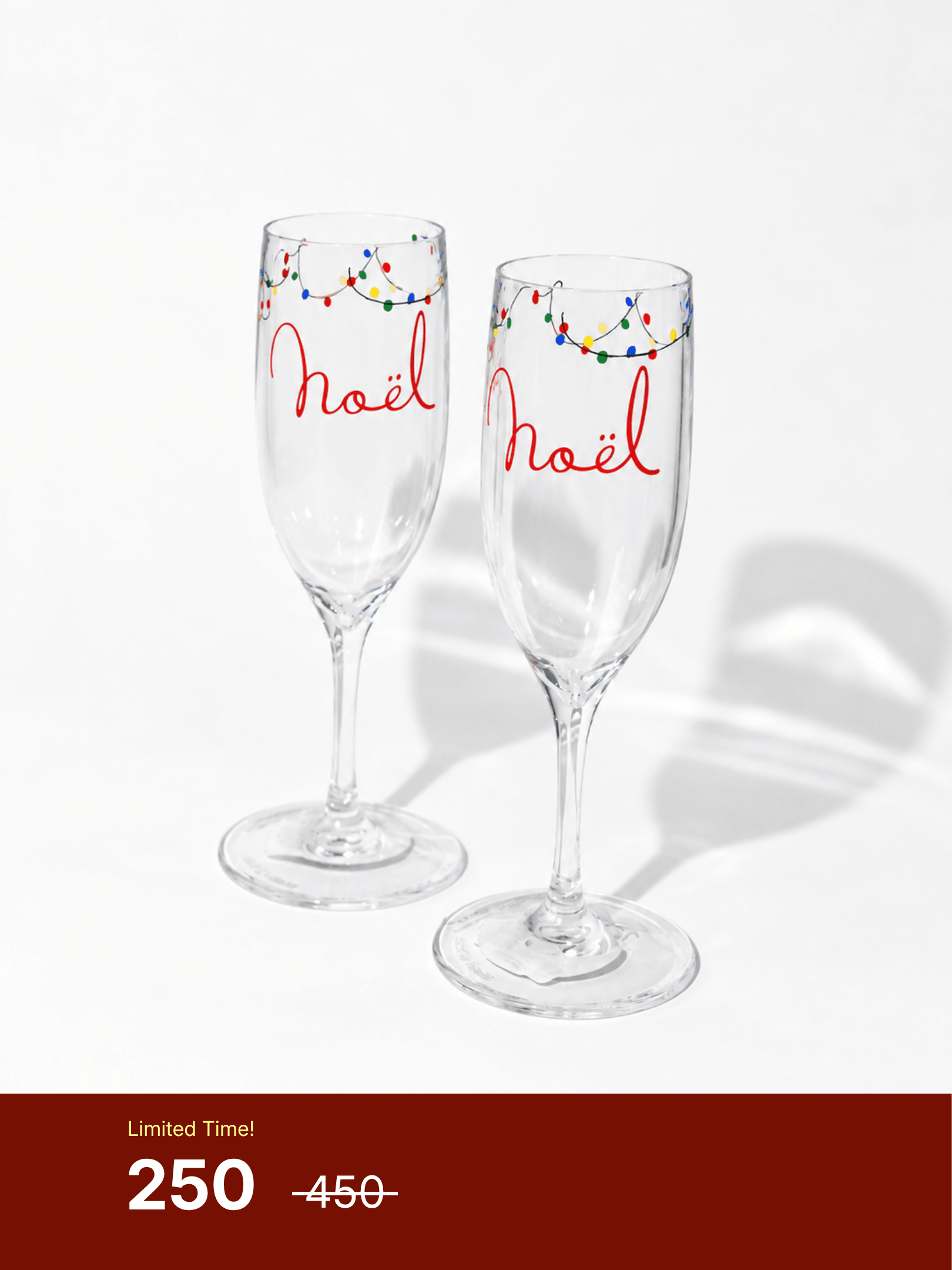 Winter Carnival - Noel Acrylic Champagne
